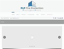 Tablet Screenshot of plpfire.co.uk